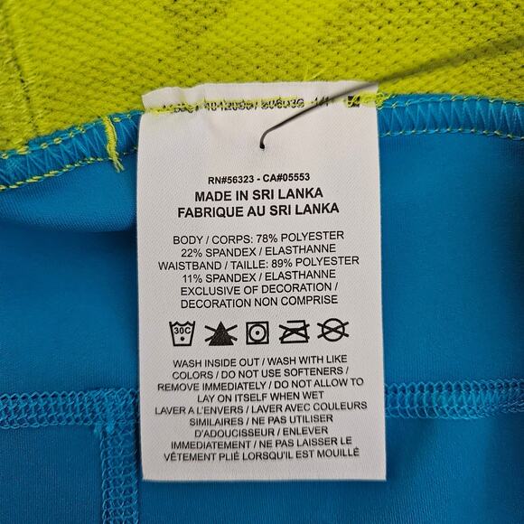 Nike Pro Training Athletic 3" Blue Graphic Short | Women's XXL - Picture 8 of 10